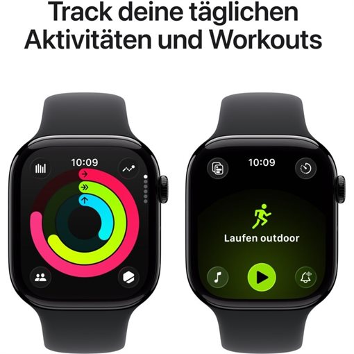 Apple Watch Series 11 Jet Black Alu Band:Schwarz Gr, M/L 64GB 46mm GPS Apple Watch Series 11 Jet Black Alu Band:Schwarz Gr, M/L 64GB 46mm GPS