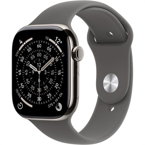 Apple Watch Series 11 Natürliches Titan Band:Stone Gray Gr, S/M 64GB 46mm Apple Watch Series 11 Natürliches Titan Band:Stone Gray Gr, S/M 64GB 46mm