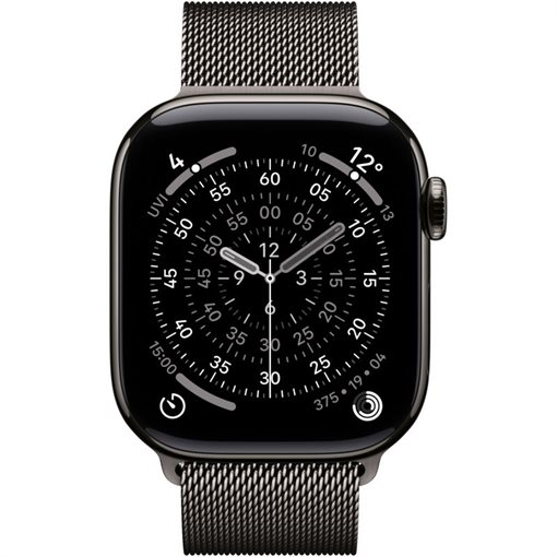Apple Watch Series 11 Schiefertitan Band:Schiefer Gr, S/M 64GB 46mm LTE Apple Watch Series 11 Schiefertitan Band:Schiefer Gr, S/M 64GB 46mm LTE
