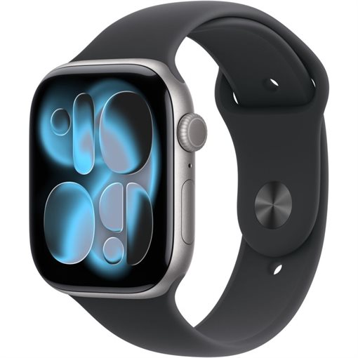 Apple Watch Series 11 Space grau Alu Band:Schwarz Gr, M/L 64GB 46mm GPS Apple Watch Series 11 Space grau Alu Band:Schwarz Gr, M/L 64GB 46mm GPS