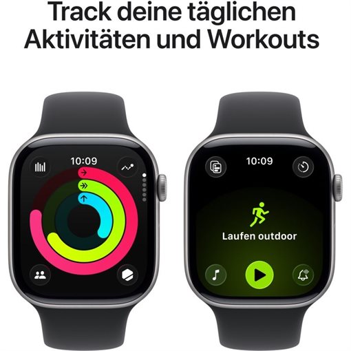 Apple Watch Series 11 Space grau Alu Band:Schwarz Gr, M/L 64GB 46mm GPS Apple Watch Series 11 Space grau Alu Band:Schwarz Gr, M/L 64GB 46mm GPS