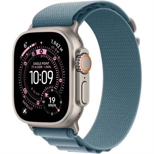 Apple Watch Ultra 3 Natürliches Titan Band:Hellblau Gr, M 64GB 49mm Apple Watch Ultra 3 Natürliches Titan Band:Hellblau Gr, M 64GB 49mm