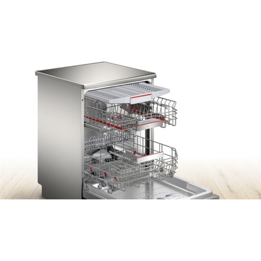 Bosch Serie 6 SMS6ZCI16E Freistehender Geschirrspüler 60cm Stahl gebürstet