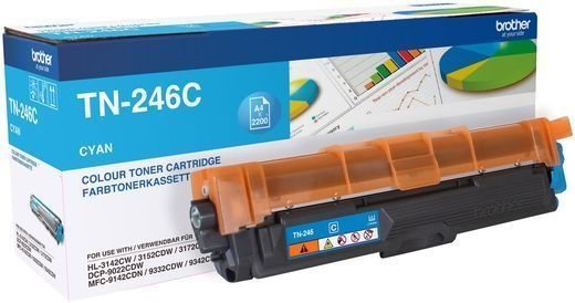 Brother Jumbo-Tonerkassette cyan -  TN-246C