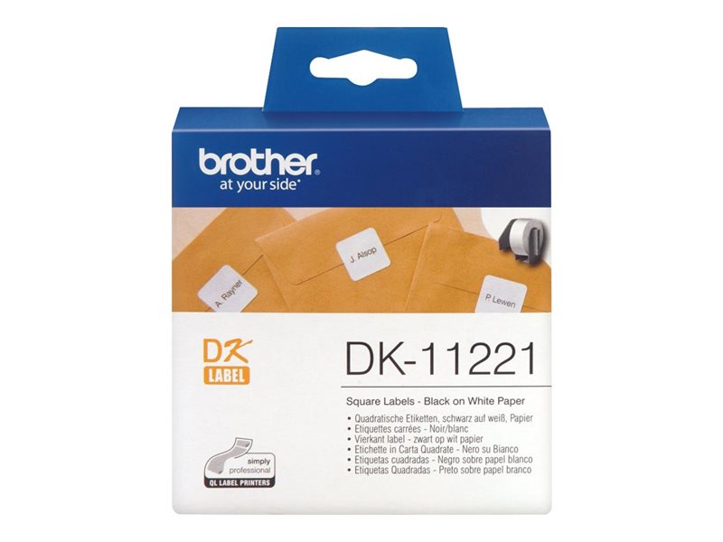 Brother Original - Etiketten 1000Stk. 23 x 23mm Brother Original - Etiketten 1000Stk. 23 x 23mm