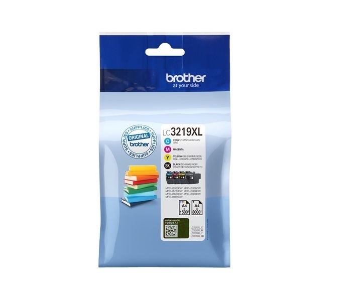 Brother Original - HC Tinte BKCMY -  LC3219XLVALDR