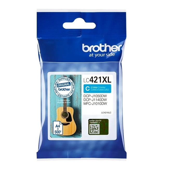 Brother Original HC Tinte cyan - LC421XLC