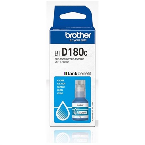 Brother Original Tinte cyan BTD180C - BTD180C
