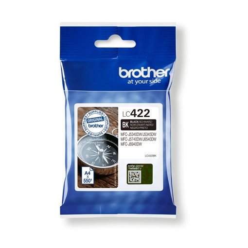 Brother Original Tinte schwarz LC-422 - LC422BK