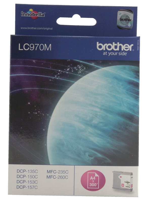 Brother Tinte magenta für DCP-135C    - LC-970M -