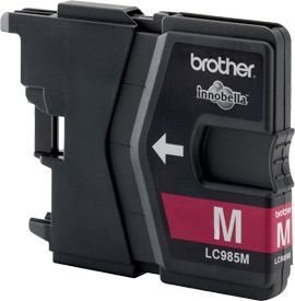 Brother Tinte magenta für DCP-J125, LC-985M Brother Tinte magenta für DCP-J125, LC-985M