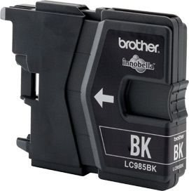 Brother Tinte schwarz für DCP-J125, LC-985BK Brother Tinte schwarz für DCP-J125, LC-985BK