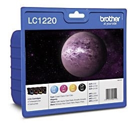 Brother Tinte Valuepack CMYBK, LC1220VALBPDR