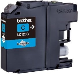 Brother Tintenpatrone cyan, LC123C Brother Tintenpatrone cyan, LC123C