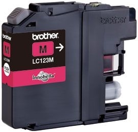 Brother Tintenpatrone magenta, LC123M Brother Tintenpatrone magenta, LC123M