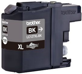 Brother Tintenpatrone XL schwarz, LC127XLBK Brother Tintenpatrone XL schwarz, LC127XLBK