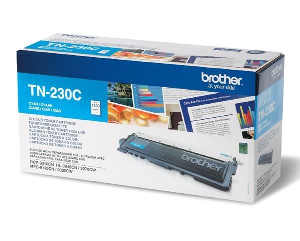 Brother Toner cyan für HL-3040CN, TN-230C Brother Toner cyan für HL-3040CN, TN-230C