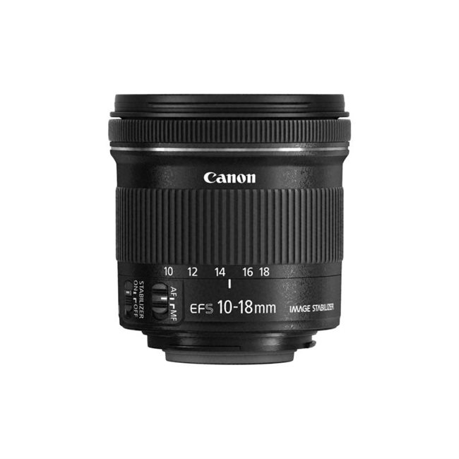 Canon EF-S Weitwinkel-Zoom-Objektiv 10 mm 18 mm f/4.5-5.6 IS STM Canon EF