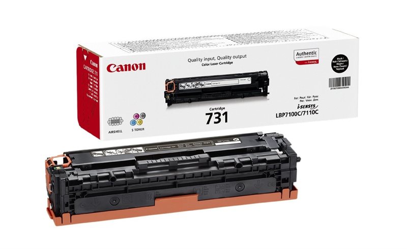 Canon Original - Cartridge 731 Bk schwarz