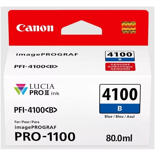Canon Original Tinte blau PFI-4100 B - 6786C001 Canon Original Tinte blau PFI-4100 B - 6786C001