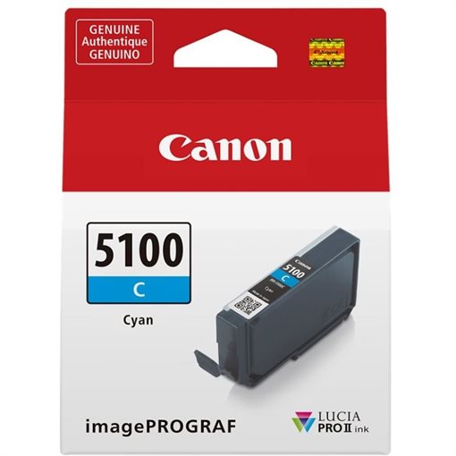 Canon Original Tinte cyan PFI-5100 C - 6953C001 Canon Original Tinte cyan PFI-5100 C - 6953C001