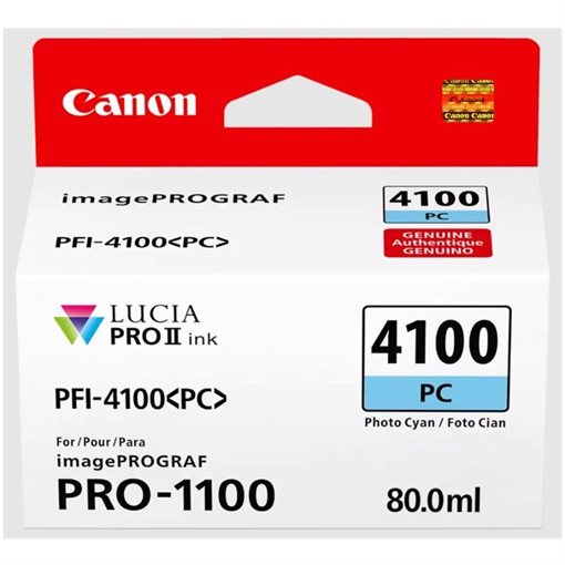 Canon Original Tinte foto cyan PFI-4100 PC - 6781C001 Canon Original Tinte foto cyan PFI-4100 PC - 6781C001