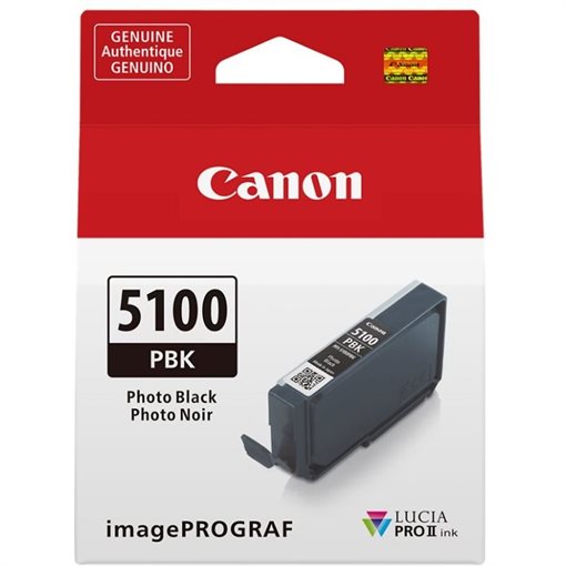 Canon Original Tinte foto schwarz PFI-5100 PBK - 6952C001 Canon Original Tinte foto schwarz PFI-5100 PBK - 6952C001