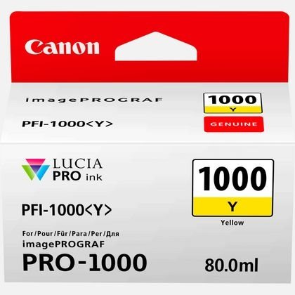 Canon original - inc yellow PFI-1000Y - 0549C001AA