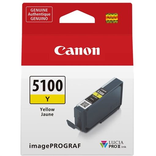 Canon Original Tinte gelb PFI-5100 Y - 6955C001 Canon Original Tinte gelb PFI-5100 Y - 6955C001