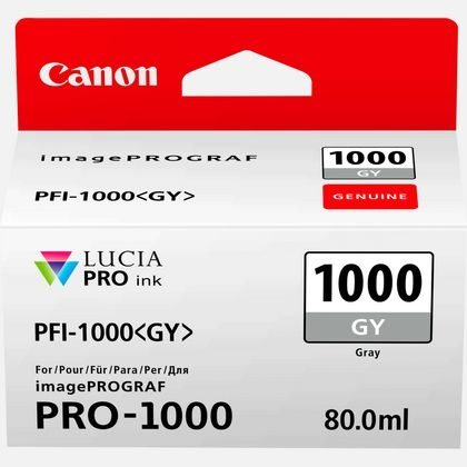 Canon original - inc gray PFI1000GY - 0552C001AA