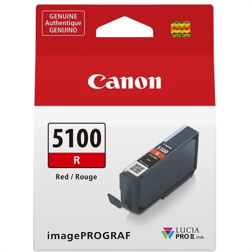 Canon Original Tinte rot PFI-5100 R - 6958C001 Canon Original Tinte rot PFI-5100 R - 6958C001