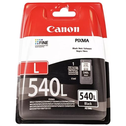 Canon Original Tinte schwarz PG-540L - 5224B001 Canon Original Tinte schwarz PG-540L - 5224B001