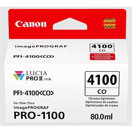 Canon Original Tinte transparent Chroma Optimizer PFI-4100 CO - 6787C001 Canon Original Tinte transparent Chroma Optimizer PFI-4100 CO - 6787C001