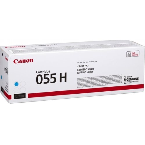 Canon Original Toner 055H cyan - 3019C002 Canon Original Toner 055H cyan - 3019C002