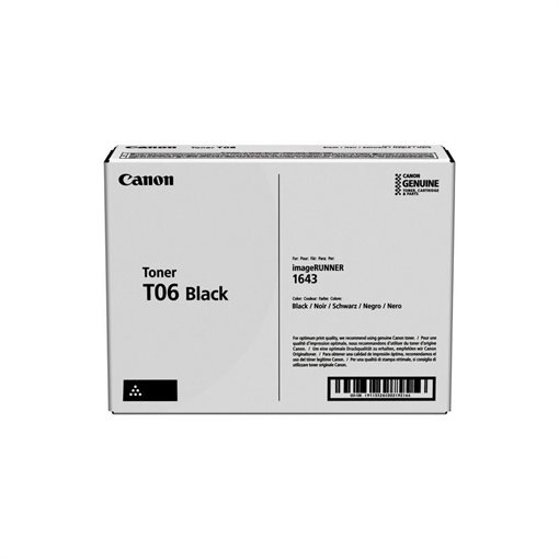 Canon Original Toner schwarz T06 - 3526C002 Canon Original Toner schwarz T06 - 3526C002