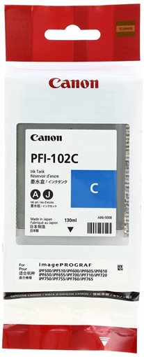 Canon Tinte cyan, PFI-102C Canon Tinte cyan, PFI-102C