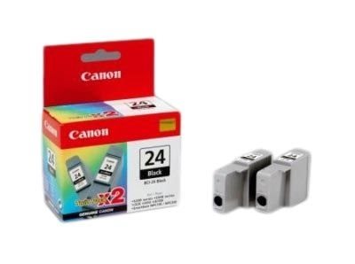 Canon Tinte schwarz 2er-Pack für S300, BCI-24BK(2) Canon Tinte schwarz 2er-Pack für S300, BCI-24BK(2)