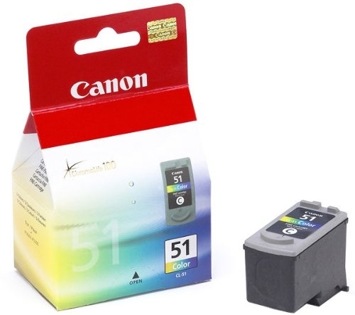 Canon ink cartridge color, CL-51 (0618B001) HC