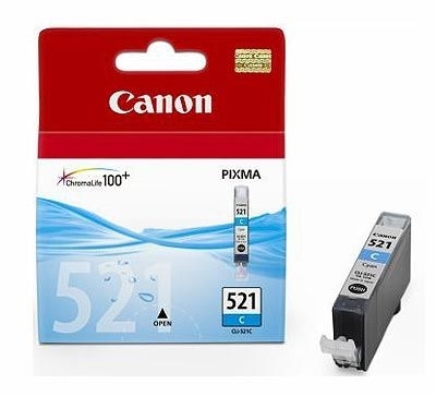 Canon Tintenpatrone cyan, CLI-521C (2934B001)