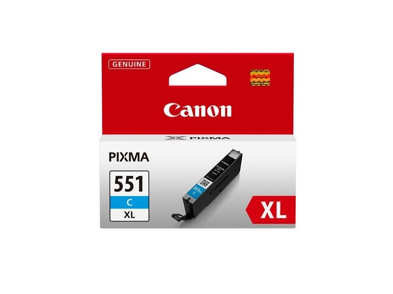 Canon Tintenpatrone cyan CLI-551XLC, 6444B001 Canon Tintenpatrone cyan CLI-551XLC, 6444B001