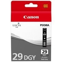 Canon Tintenpatrone dunkelgrau PGI-29DGY, 4870B001 Canon Tintenpatrone dunkelgrau PGI-29DGY, 4870B001