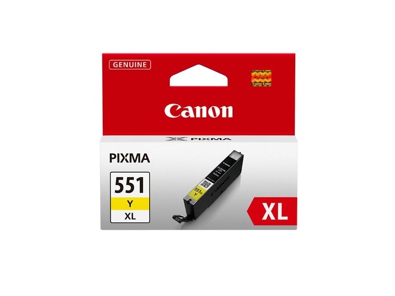 Canon Tintenpatrone gelb CLI-551XLY, 6446B001 Canon Tintenpatrone gelb CLI-551XLY, 6446B001