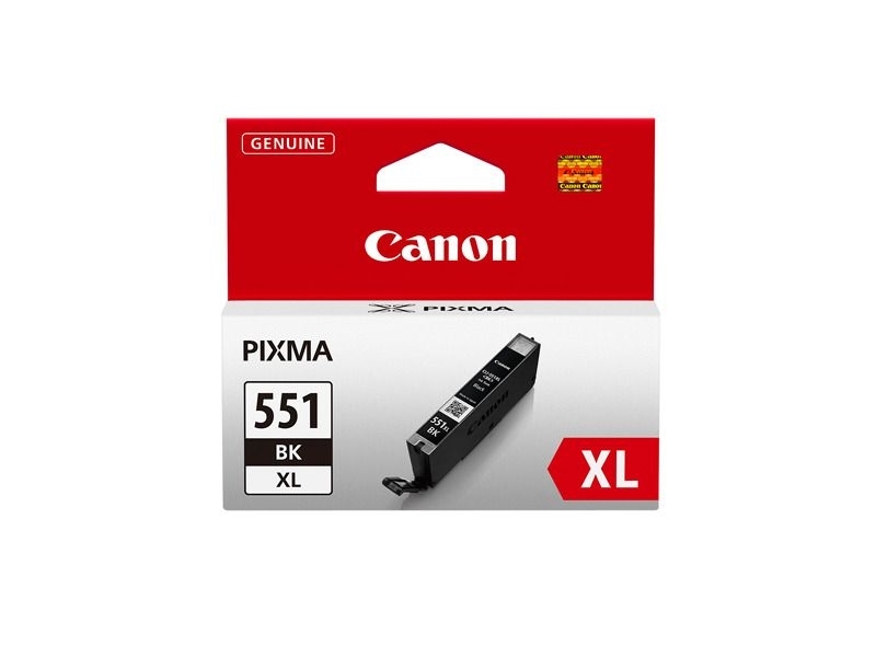 Canon Tintenpatrone schwarz CLI-551XLBK, 6443B001 Canon Tintenpatrone schwarz CLI-551XLBK, 6443B001