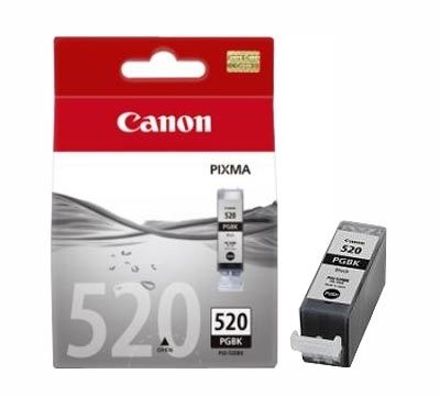 Canon Tintenpatrone schwarz, PGI-520BK (2932B001)