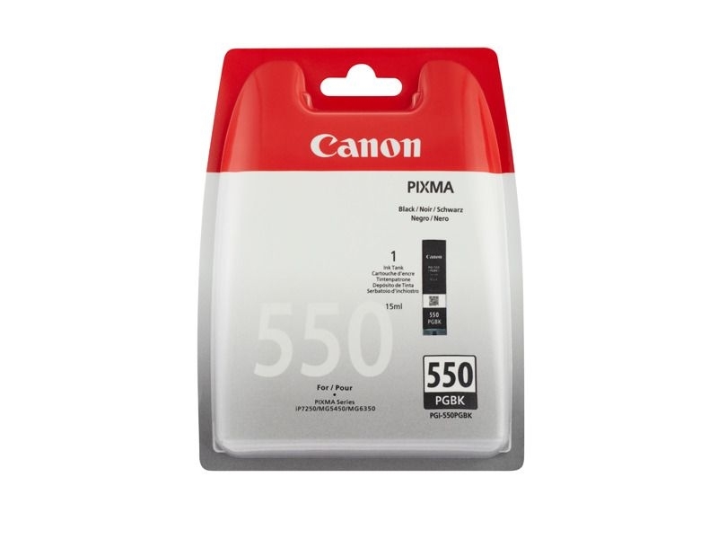 Canon Tintenpatrone schwarz PGI-550PGBK, 6496B001 Canon Tintenpatrone schwarz PGI-550PGBK, 6496B001