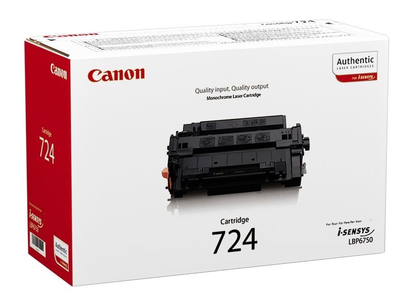 Canon toner black (3481B002) , 724