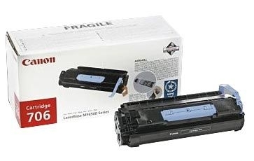Canon Toner schwarz, Cartridge 706 Canon Toner schwarz, Cartridge 706