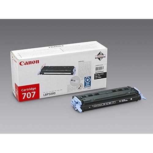 Canon Toner schwarz, Cartridge 707BK Canon Toner schwarz, Cartridge 707BK