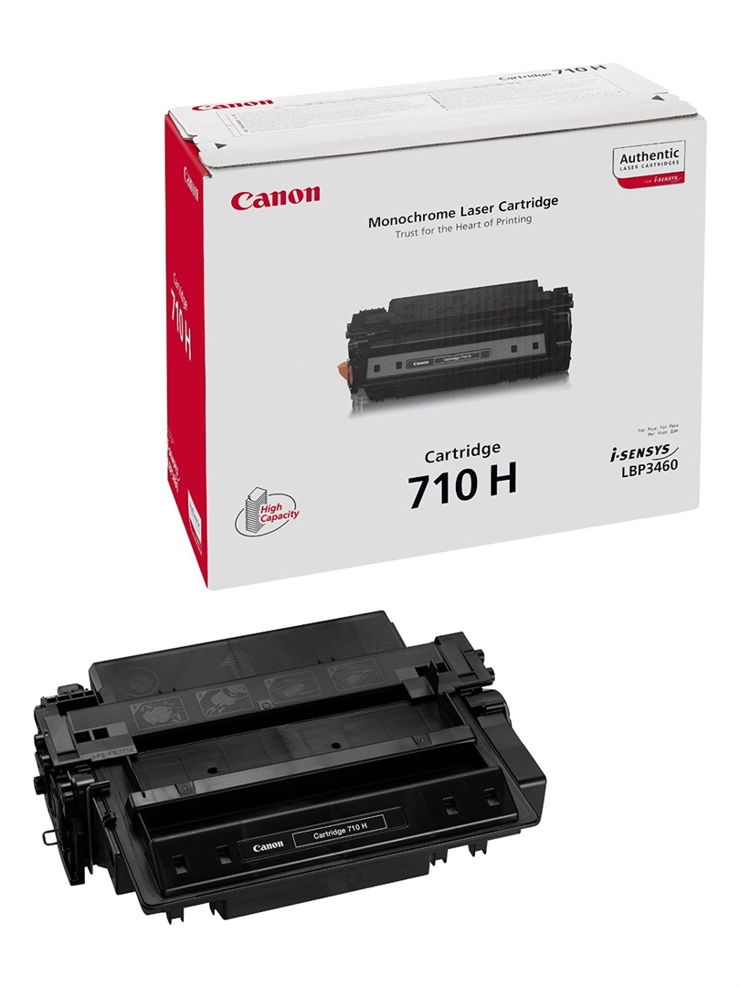 Canon Toner schwarz, Cartridge 710H 0986B001AA Canon Toner schwarz, Cartridge 710H 0986B001AA