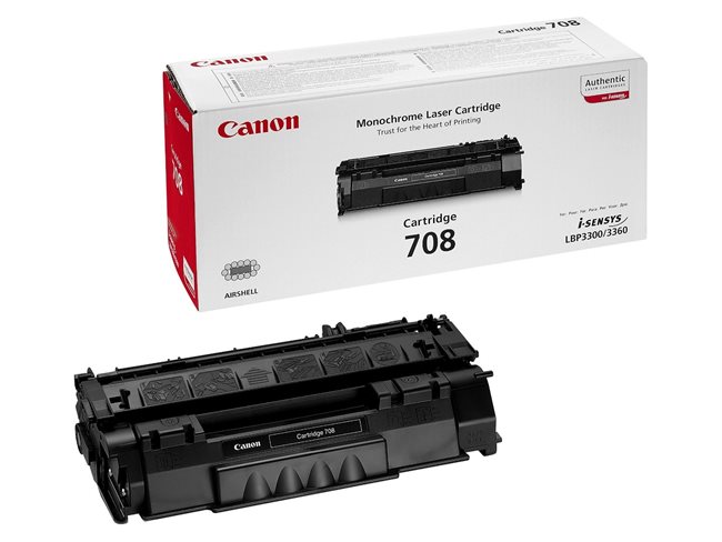 Canon Toner schwarz, Cartridge 708, 0266B002AA Canon Toner schwarz, Cartridge 708, 0266B002AA